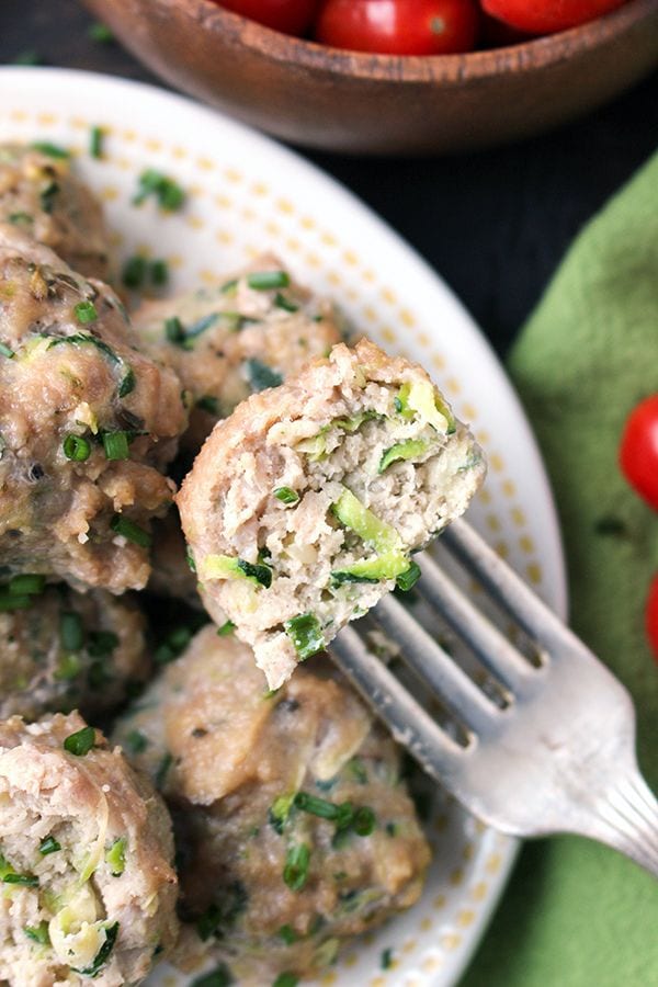 Chicken Zucchini Meatball