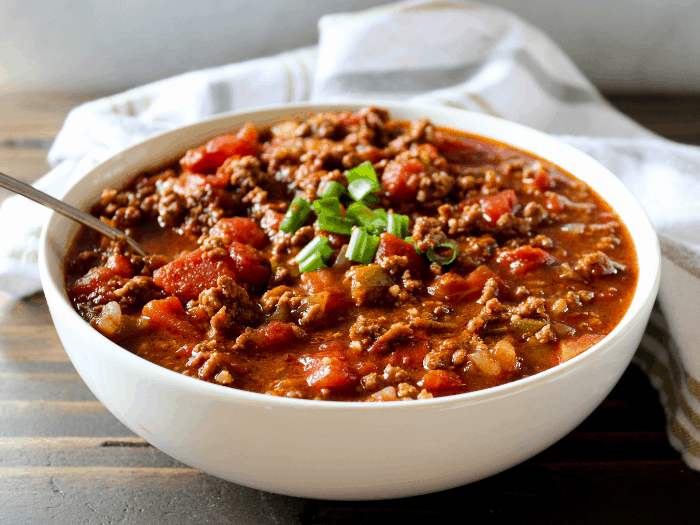 keto paleo no bean chili