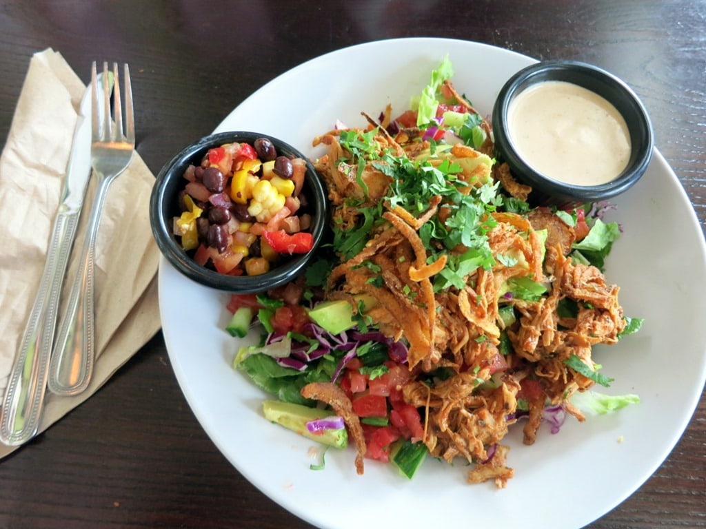 salad chicken healthy from bad daddy's burger bar