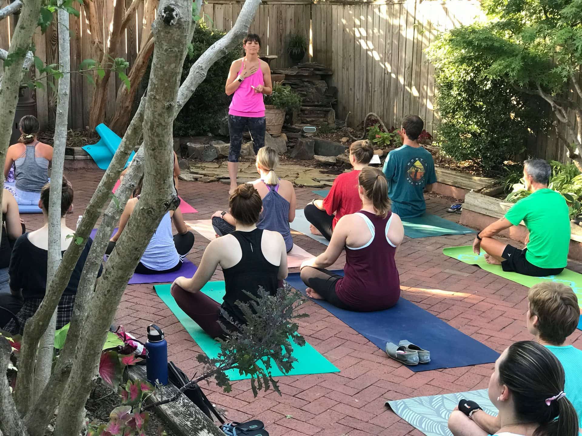 Charlotte Pop-up yoga