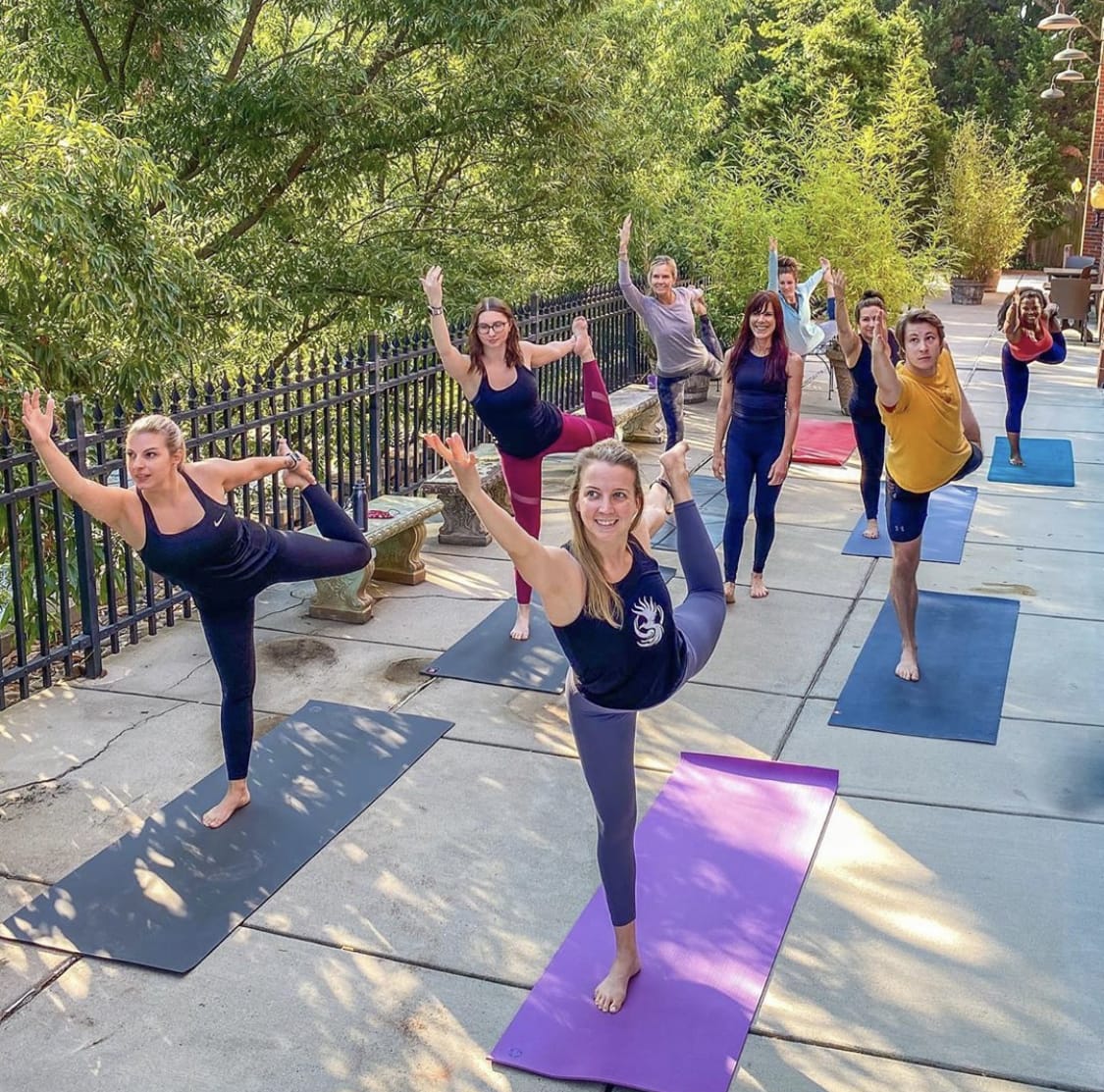 charlotte yoga outdoor classes