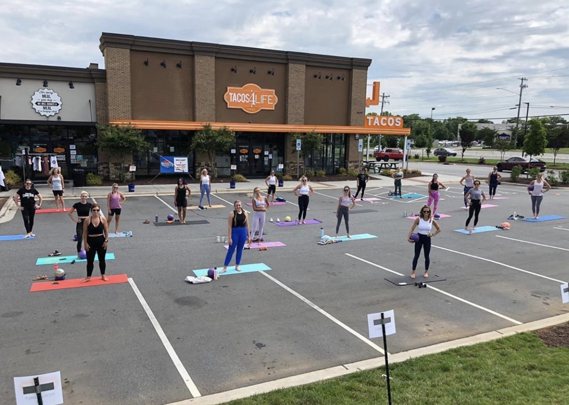 neighborhood barre concord outdoor workout