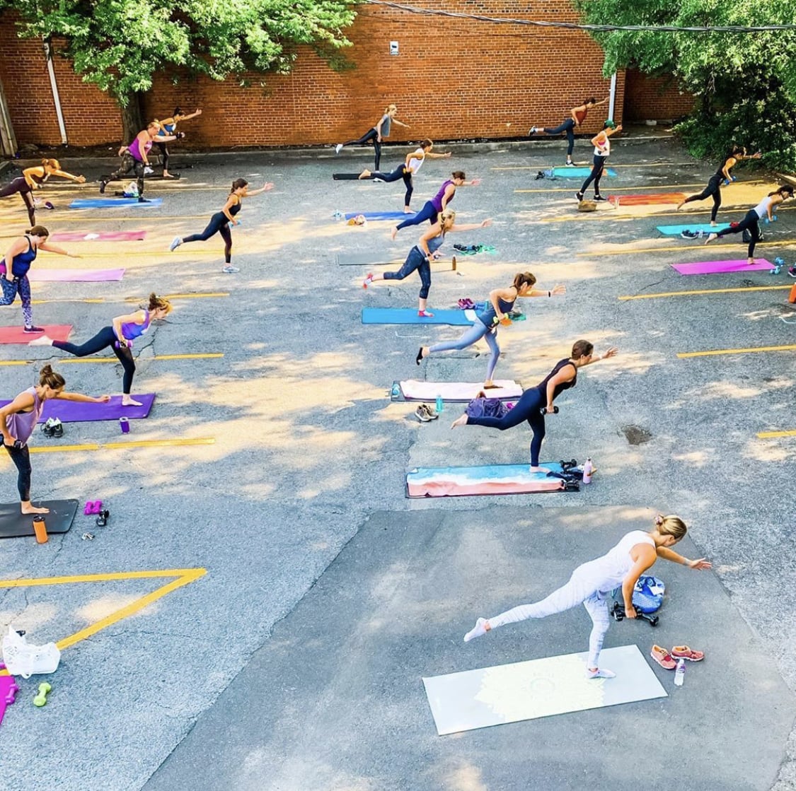 hilliard studio method outdoor class sweatnet
