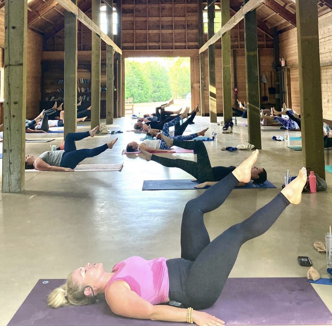 barre3 south charlotte outdoor class