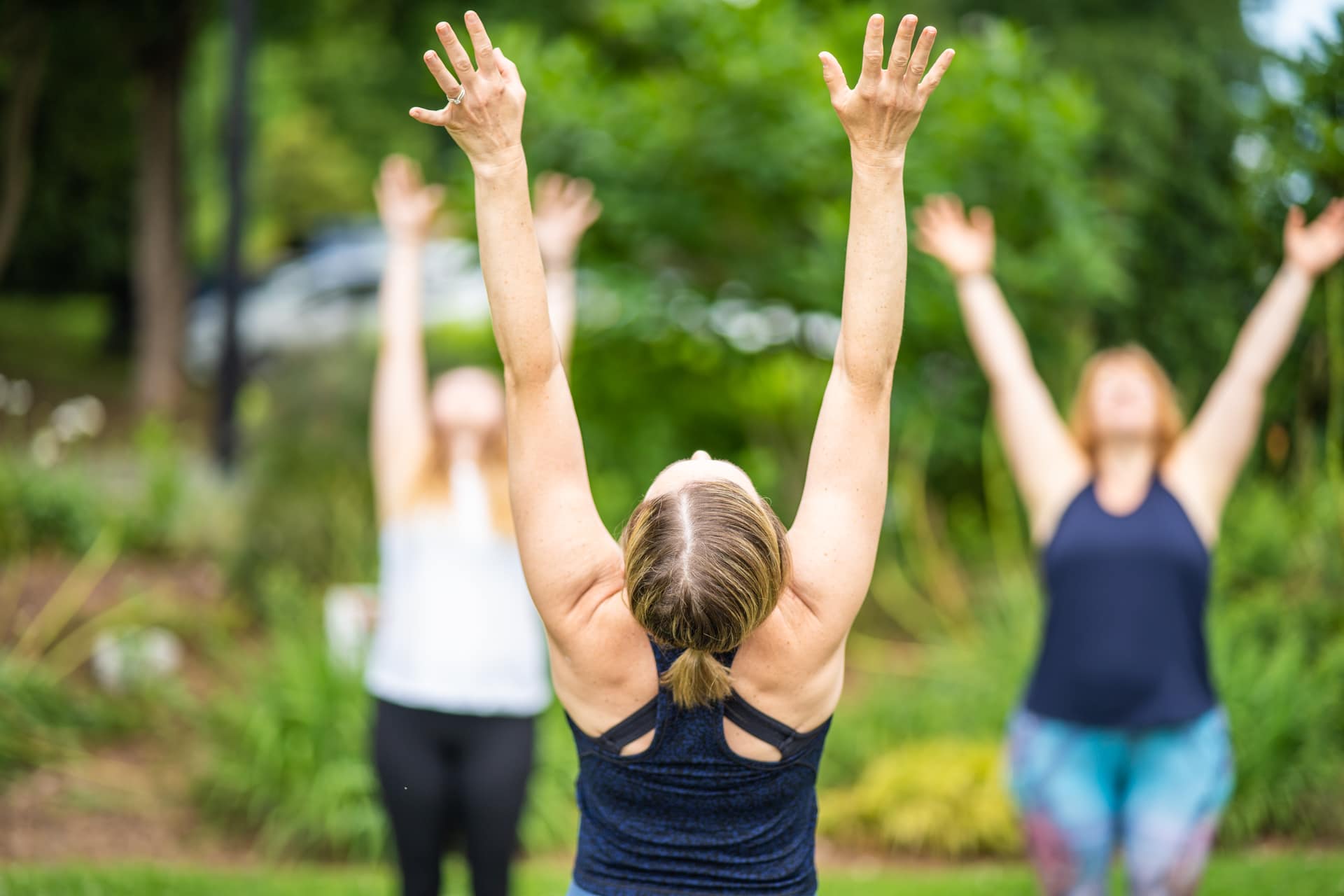 be yoga outdoor class in charlotte