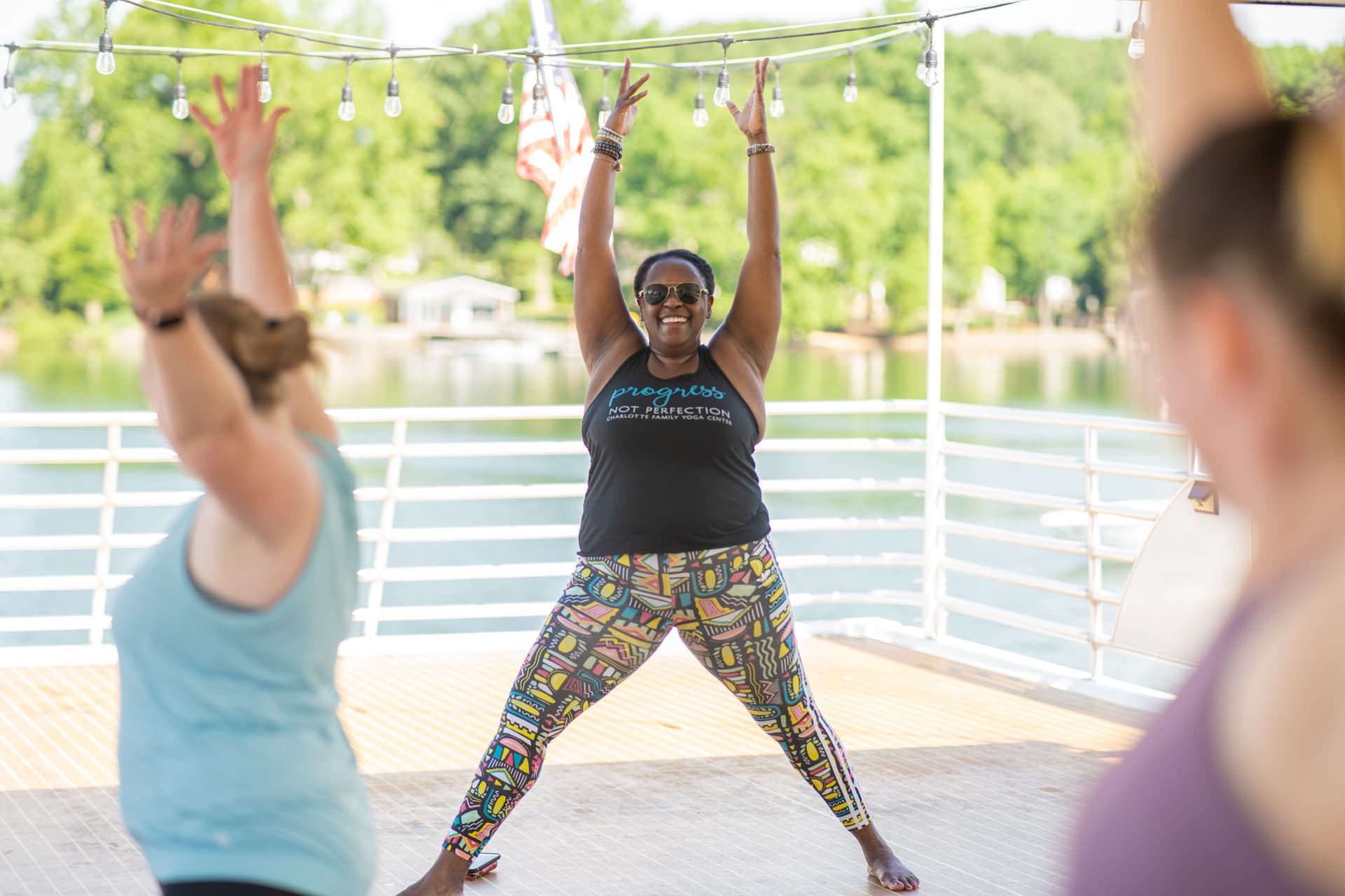 yacht yoga lake norman sweatnet charlotte